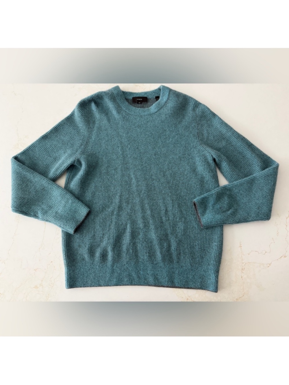 Vince Teal cashmere Crewneck Sweater